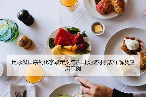 足球盘口序列化字段定义与盘口类型对照表详解及应用示例